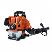 Garvee 2.2HP Petrol Backpack Leaf Blower Orange 177 x 45 x 39 cm 43cc 2 Stroke 780 CFM Gas Blower