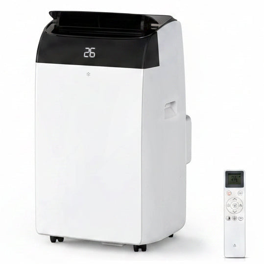 Garvee 10000 BTU Portable Air Conditioner 4-in-1 Cooling Heating Dehumidifier and Fan Unit 39.6x46x86.5 cm White