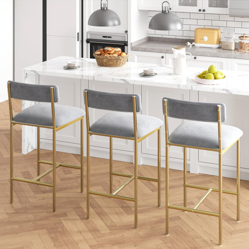 Kitchen island bar stools set of 2