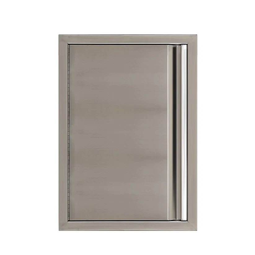 Garvee Outdoor Kitchen Door Single Stainless Steel 43.2 x 61 cm BBQ Access Door Cabinet