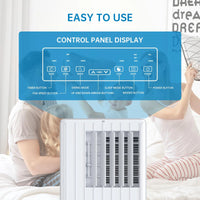 Garvee 9000 BTU 3-in-1 Portable Air Conditioner – Energy Efficient Mobile Air Con Unit with 42L Dehumidifier – Includes Window Kit & UK Plug – For Home & Office