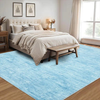 Garvee 120x170cm Modern Neutral Solid Colour Machine Washable Rug Hardwearing Carpet for Living Room Bedroom and Dining Area