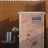 Garvee Commercial Soft Serve Ice Cream Machine Silver 3 Flavours 54 x 70 x 137 cm Freestanding 2200W LED Panel